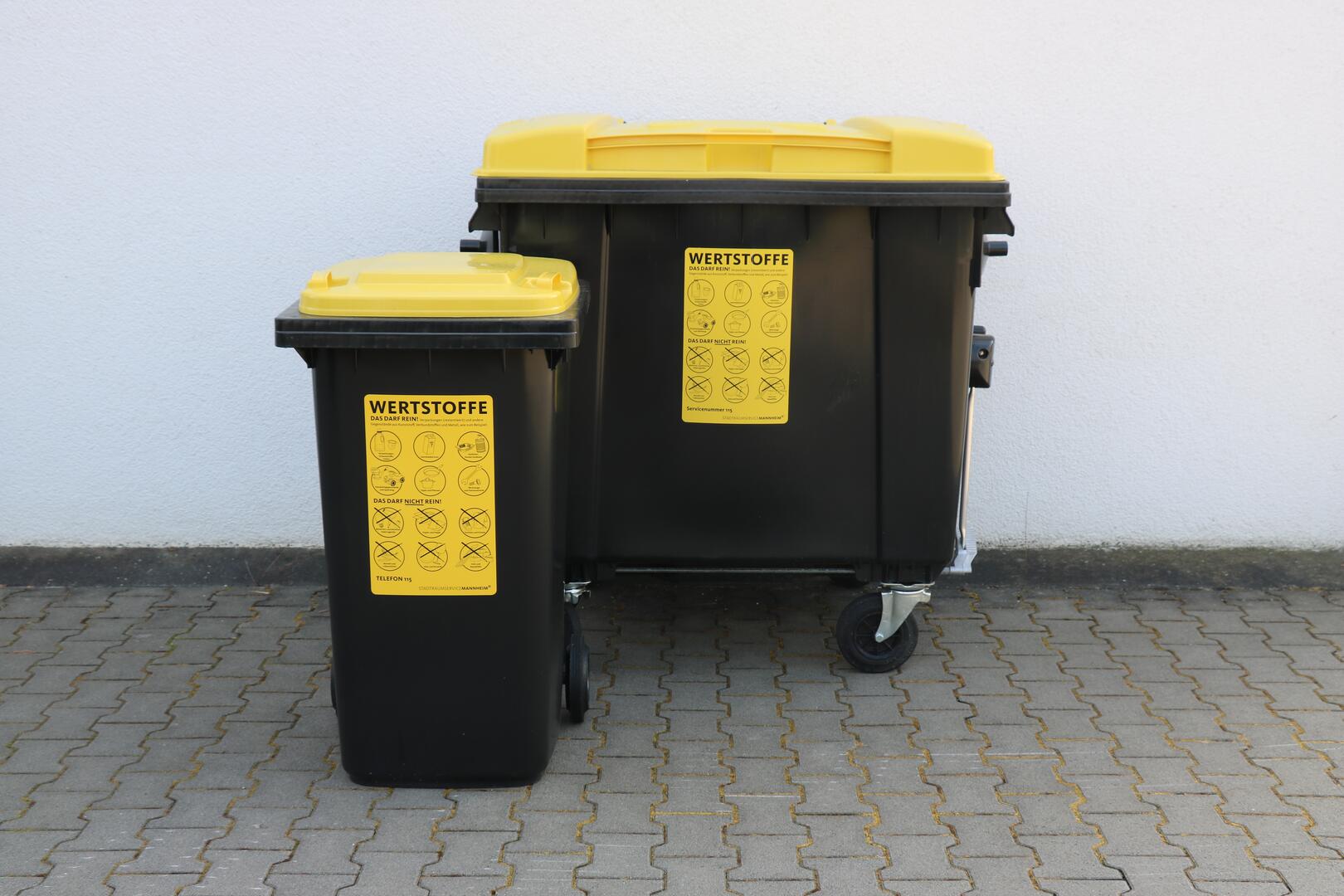 Was darf in die Wertstofftonne?