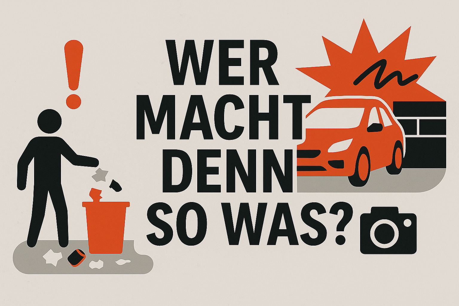 Mannheim: Wer macht denn so was? – Parkplatz-Ärger an der Ecke Dornheimer Ring/Poststraße