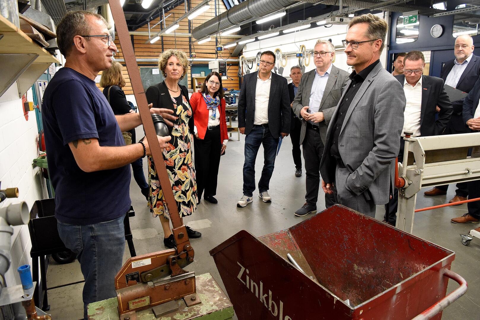 Besuch der Bildungsakademie der Handwerkskammer