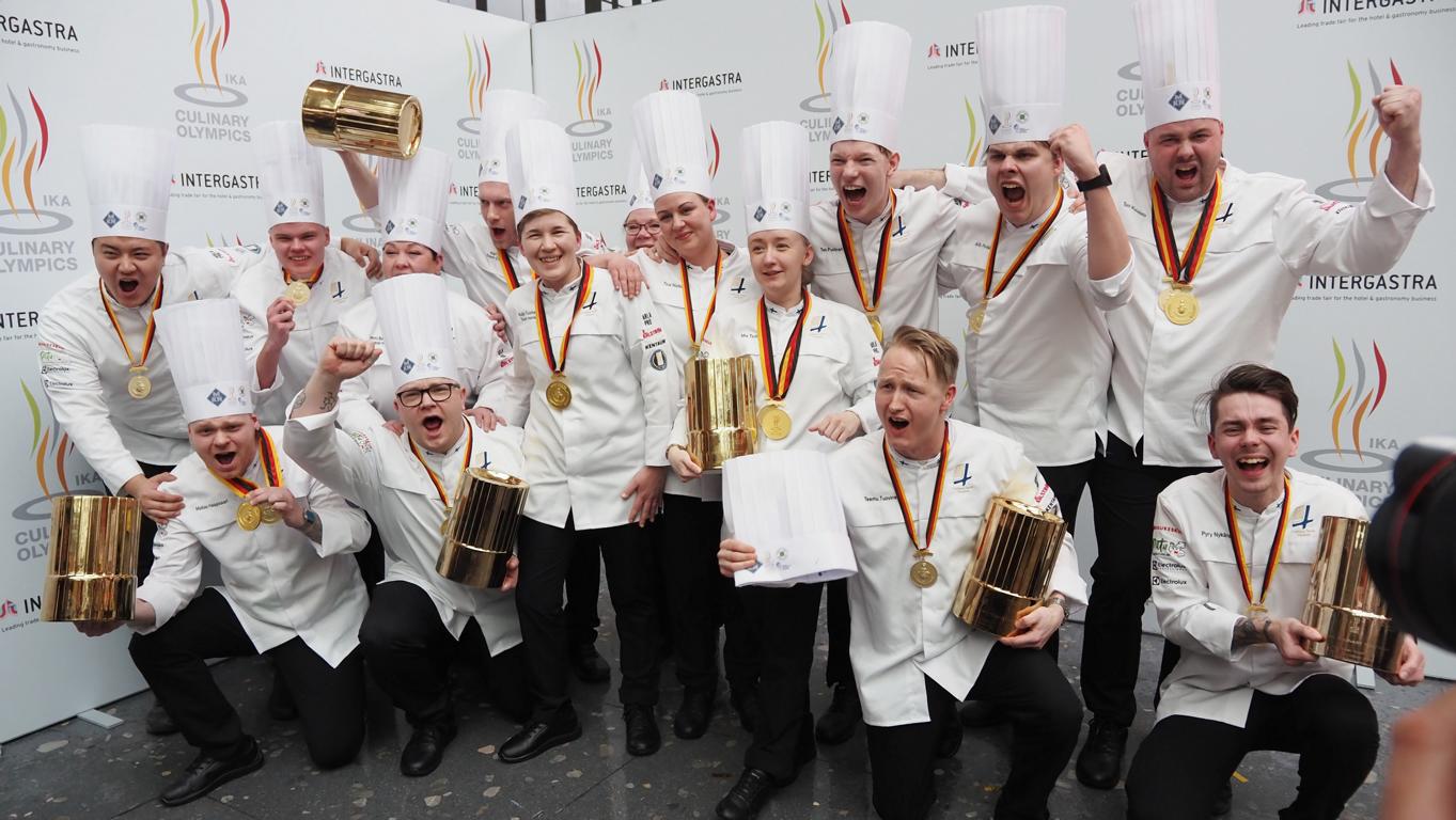 Gold f&uuml;r die finnische Nationalmannschaft