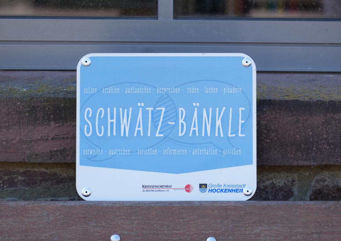 Zeit für ein „Schwätzchen“