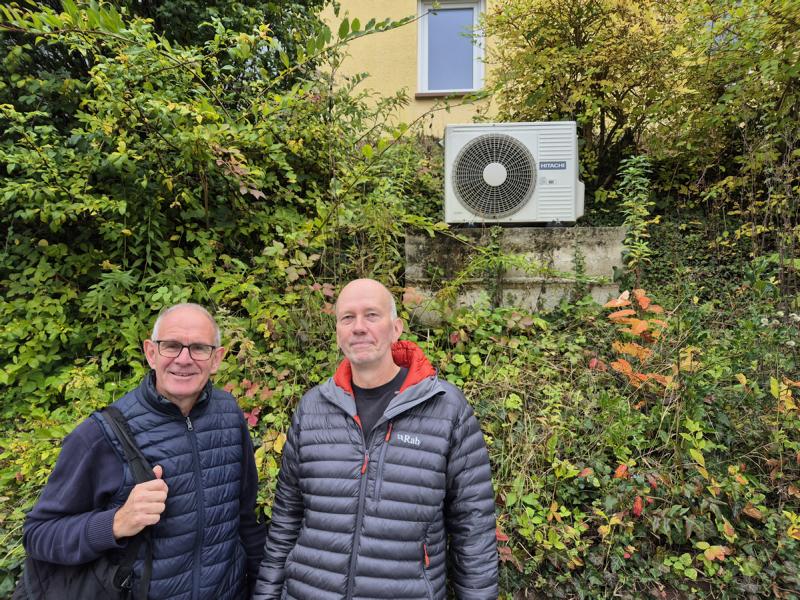 Heidelberg-Ziegelhausen: Mit Wärmepumpe und Photovoltaik jedes Jahr 2.000 Euro sparen