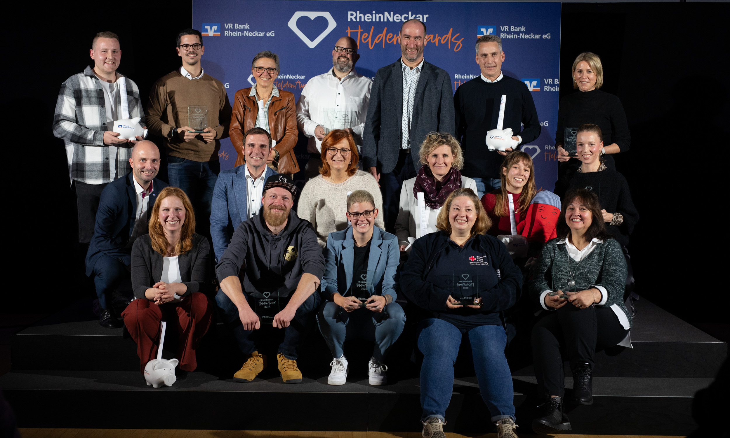 Mannheim: Premiere der RheinNeckar HeldenAwards – 200.000 Euro für gelebtes Engagement