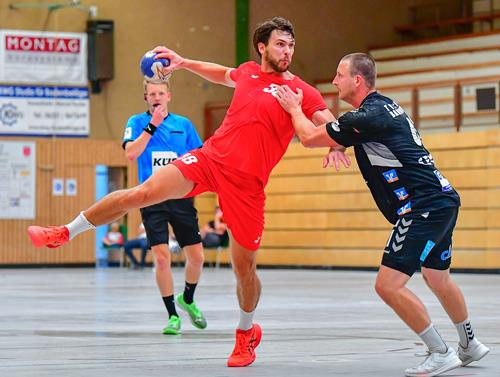 Kevin Bitz R&uuml;ckraum SG Leutershausen Steffen Hoffmann Copy