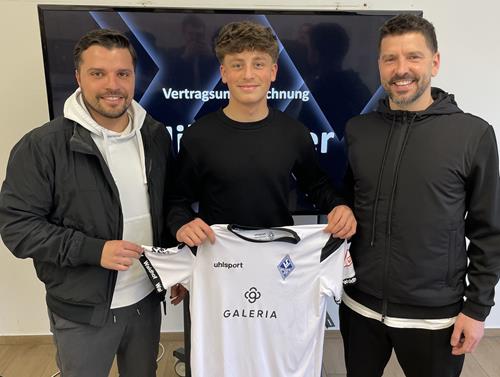 17-jähriger Milo Bauer erhält Vertrag beim SV Waldhof 