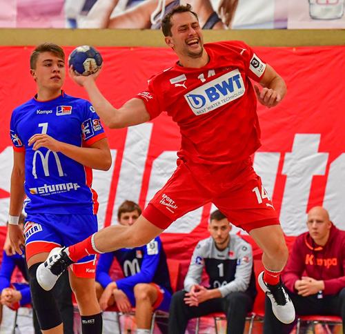 Philipp Jaeger SG Leutershausen R&uuml;ckraum Steffen Hoffmann Copy