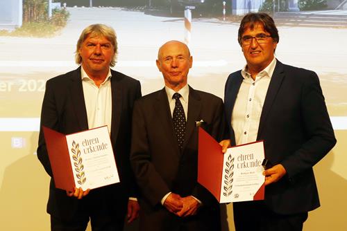 (Foto: bfv) v.l.n.r.; Ronny Zimmermann, Peter Barth; Rüdiger Heiß SDFV2