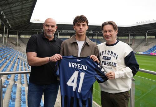 SV Waldhof: Denis Kryeziu verlängert seinen Vertrag beim SVW 