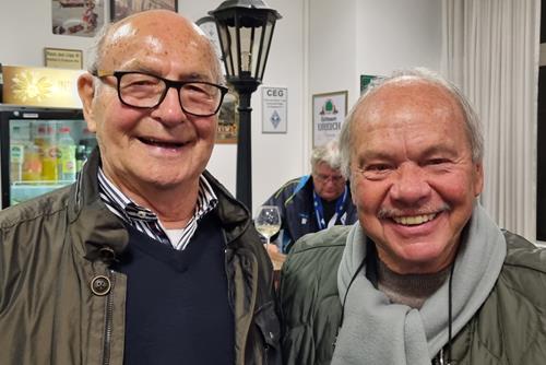 (Foto: pr.) Zwei große Waldhöfer früherer Zeiten - Klaus Sinn und Klaus Schlappner Sinn5