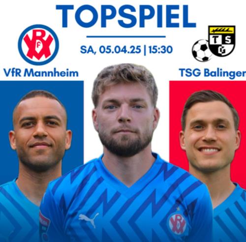 VfR Mannheim empfängt die TSG Balingen