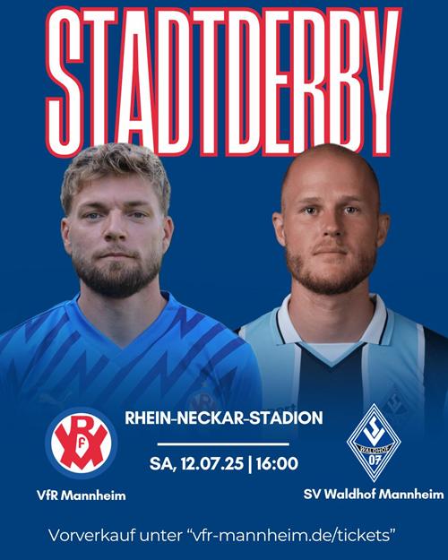VfR Mannheim empfängt den SV Waldhof