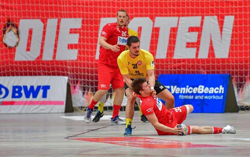 Yannick Muth gegen HG Oftersheim Schwetzingen Steffen Hoffmann Copy